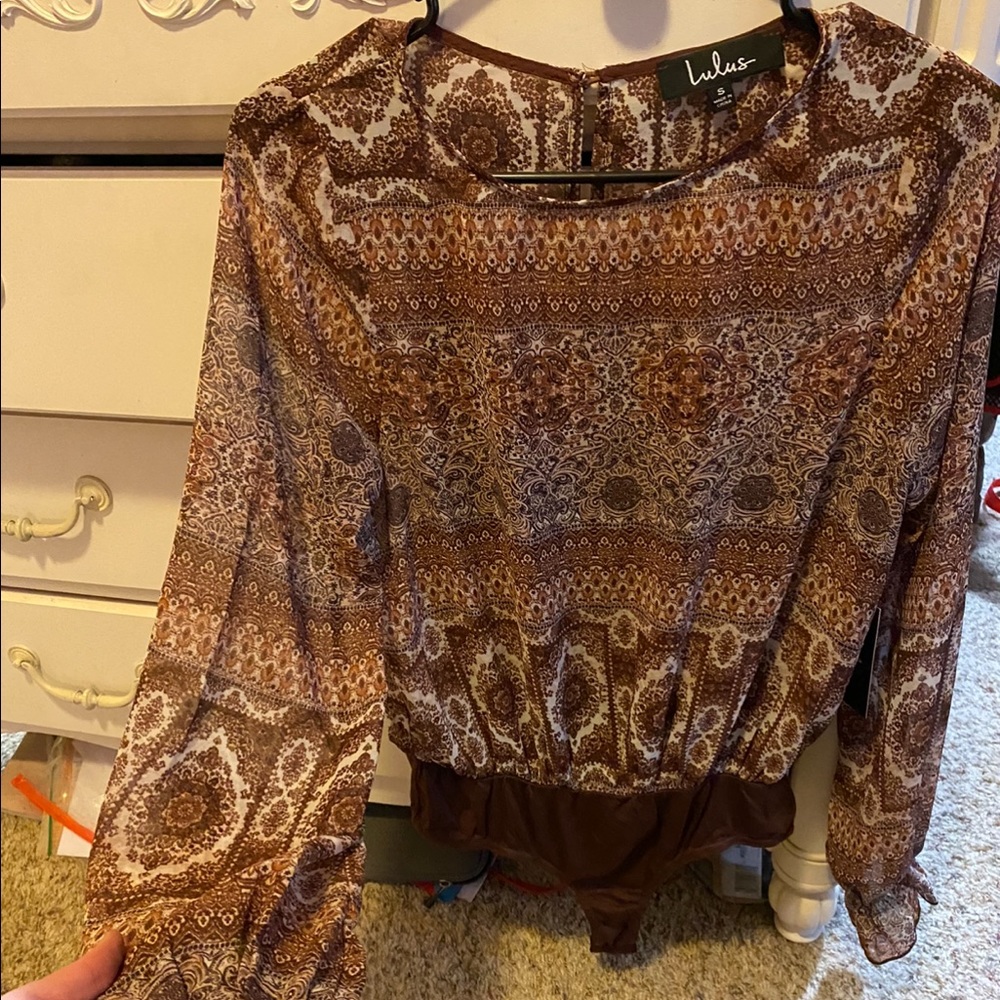 Blouse Bodysuit